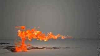 Maya Flamethrower effect