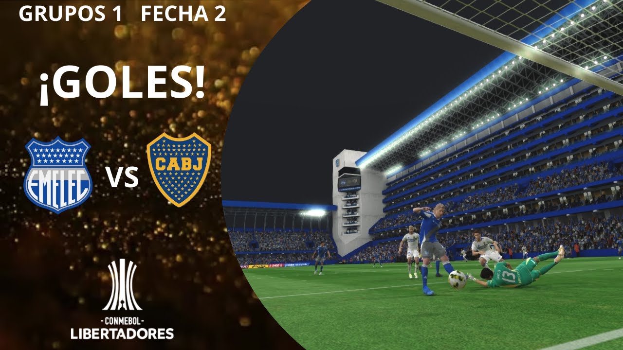 🏆 BATALLA ÉPICA EN EL CAPWELL 🏟️ | Emelec vs. Boca Juniors | Copa Libertadores PES 2017 ⚽️⚽️