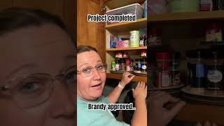 Project completed, Brandy approved