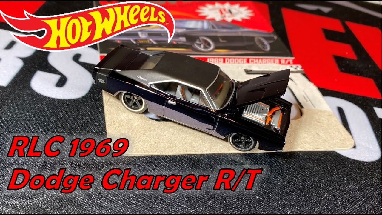 Hot Wheels rlc exclusive 1969 dodge charger rt 