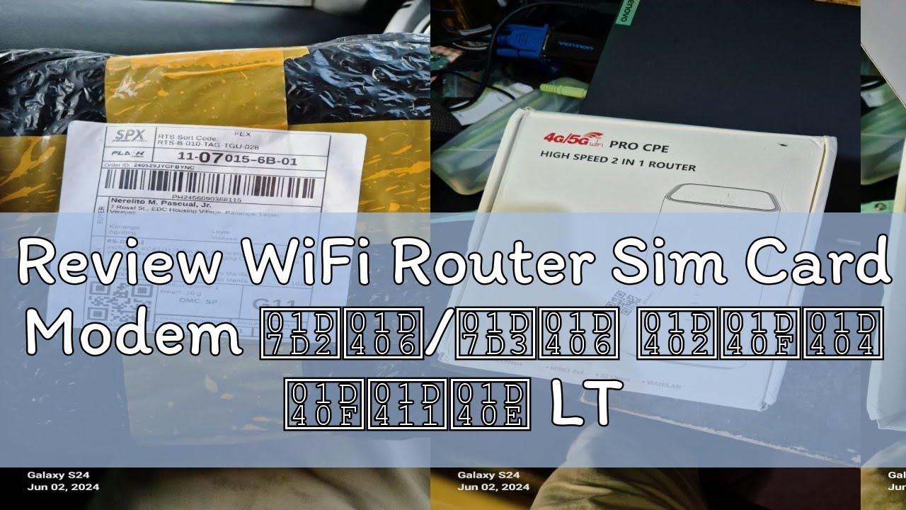 Review WiFi Router Sim Card Modem 𝟒𝐆/𝟓𝐆 𝐂𝐏𝐄 𝐏𝐑𝐎 LTE Openline Cat12 Up ...