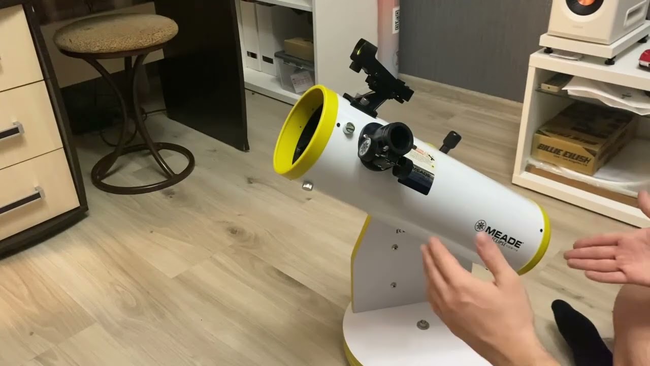 Обзор телескопа Meade Eclipse view dob 114/450 от профана