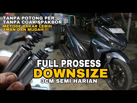 TUTORIAL DOWNSIZE AEROX HARIAN NYAMAN || BY YONZ