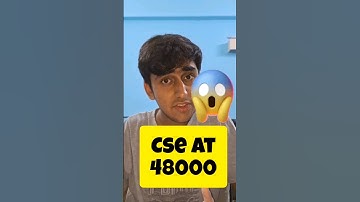 NIT CSE at 50k rank‼️😱#jee#nit#cutoffs#cse#rank#jeemains2024 #iit#pw#shorts