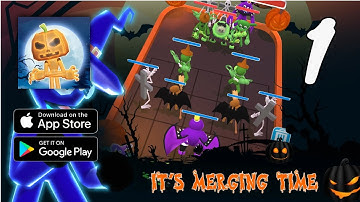 Halloween Merge Rainbow Friend Gameplay Walkthrough Part 1 (Android, IOS)