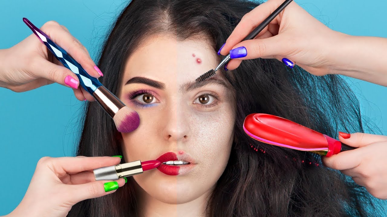 ⁣From Bad Luck to Beauty / 8 Beauty Tricks In 15 Minutes