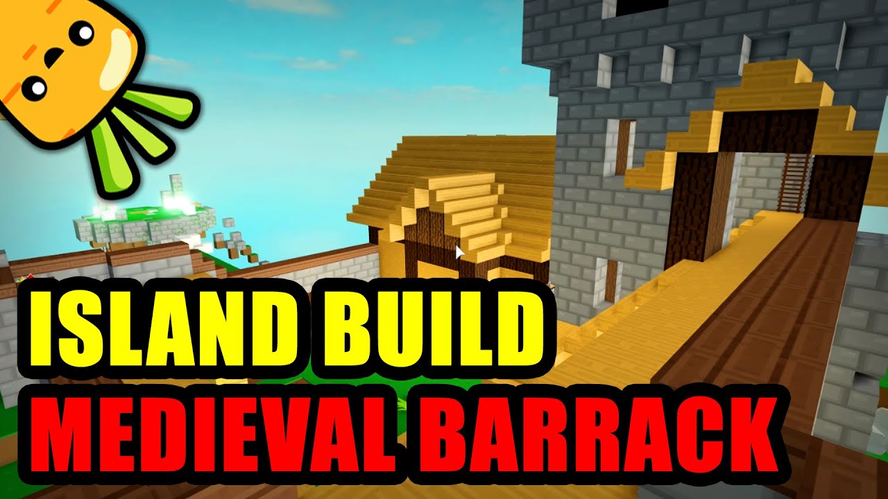 Roblox Island Building Tip Medieval Barracks Youtube - roblox stone medieval house