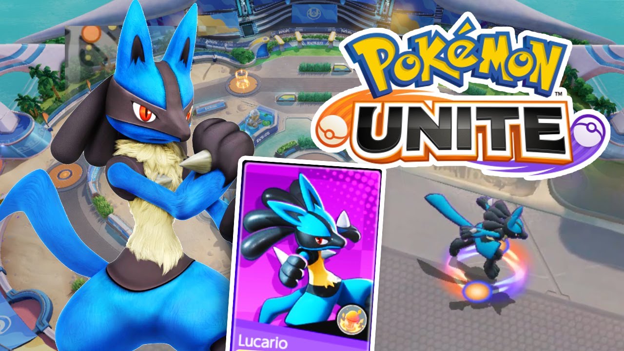 Lucario Melee Fighting Pokemon In Pokemon Unite Beta Gameplay ポケモンユナイト ルカリオ 路卡利欧 寶可夢大集結 Youtube