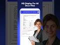 Word Document Reader #docs #videos