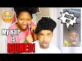 MY 13 YEAR OLD SISTER DOES MY NATURAL HAIR! (GONE WRONG! + FRIEND REACTIONS)| Austin Hines