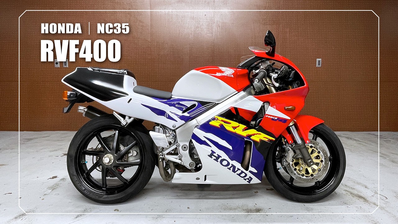 HONDA】RVF400｜NC35｜ETHOS Design製カーボンサイレンサー・TYGA製