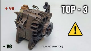 3 Simple Inventions with Car Alternator