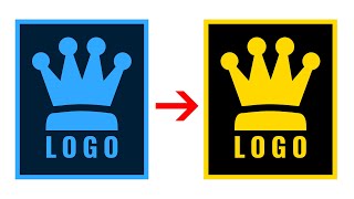 How To Change Logo Color In Photoshop