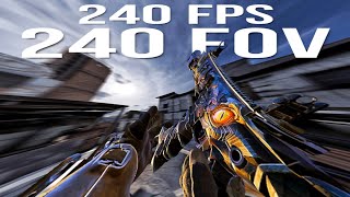 imagine codm in 240fps with 240fov