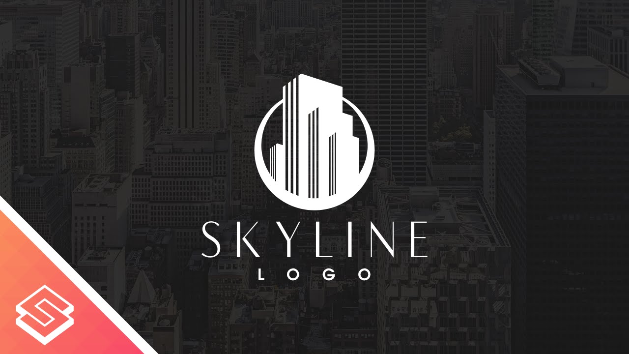 Inkscape For Beginners: Skyline Logo Tutorial - YouTube