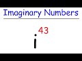 Imaginary Numbers - Basic Introduction