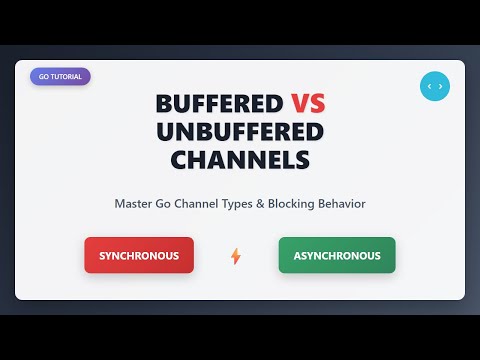 Go Channels: Buffered vs Unbuffered - Concurrency Explained!