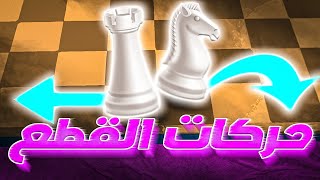 تعليم الشطرنج من الصفر | الحلقة 2 | حركات القطع