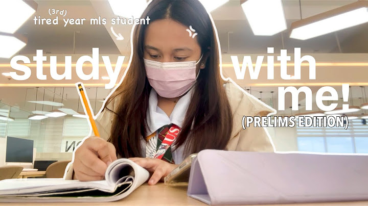 study with me 📚 | 3rd year medtech student (prelims szn vlog)