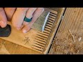 Making A Wood Comb For My Daughter