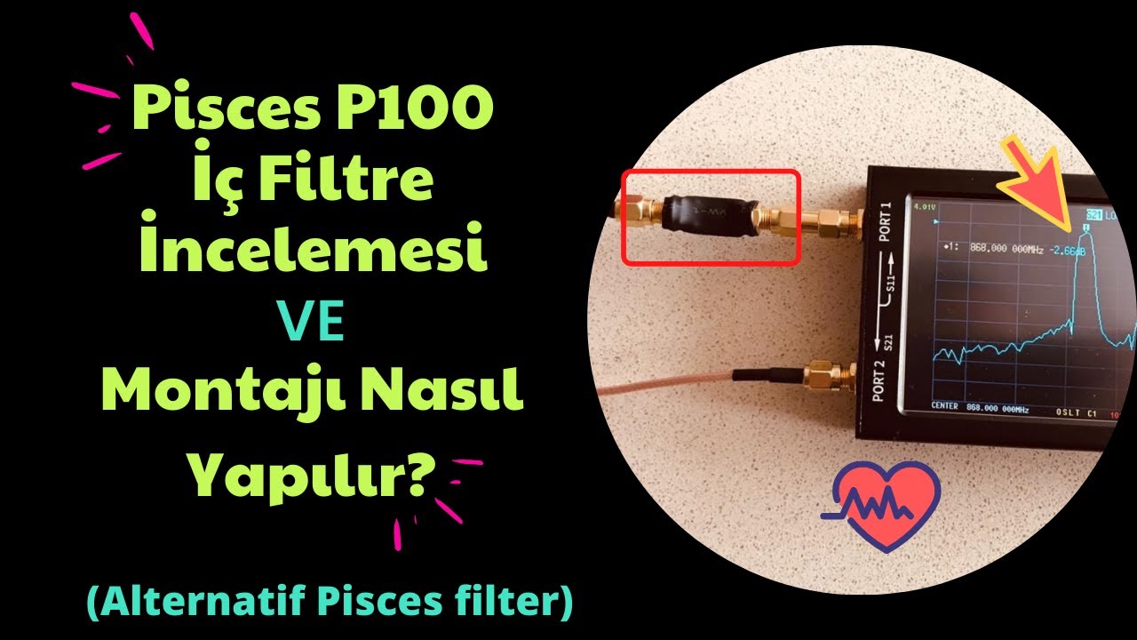 Pisces P100 İç Filtre incelemesi ve montajı Nasıl yapılır?  (Alternatif Pisces filter)