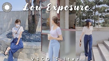 Low Exposure,Low light in VSCO  // VSCO Filter //  VSCO Editing Tutorials