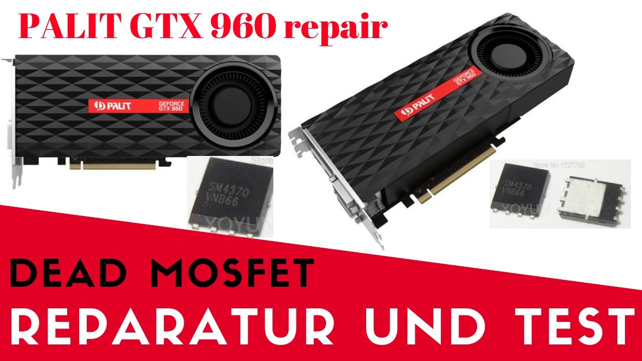 Gtx 960 Kein Bild Reparatur Und Test Fixit Youtube