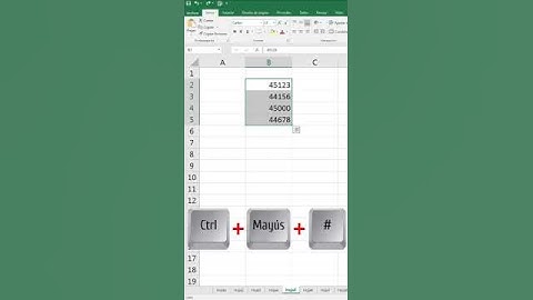 🗓️Cómo APLICAR el formato FECHA así DD/MM/AAAA | 🚧 Atajo Excel # 101