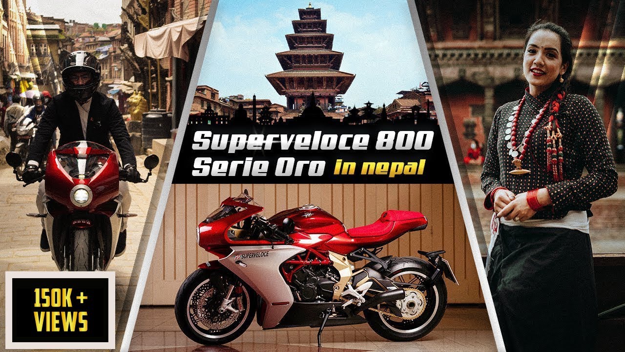 MV Augusta Superveloce 800 Serie Oro in Nepal | Full Video | SJ MOTO