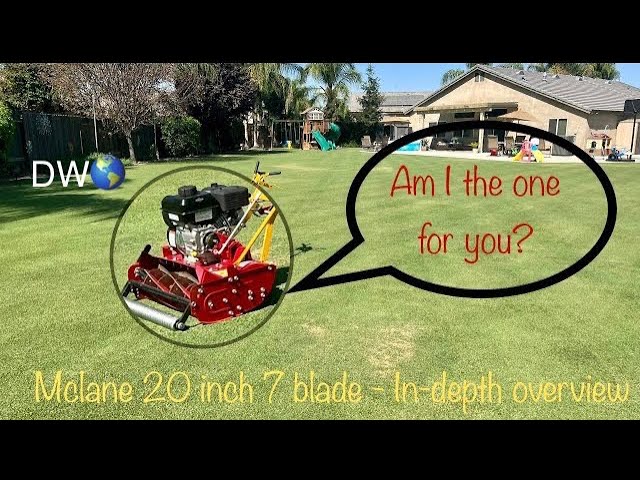 Reel Rollers Grass topper Review - Mclane 20 inch 7 blade reel