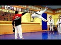 Taekwondo 360 540 600 720 demonstration  back flips