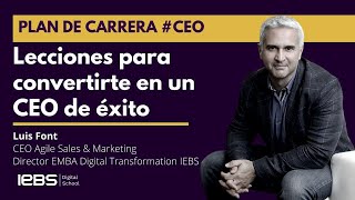 PLAN DE CARRERA: cómo convertirte en un CEO DE ÉXITO - YouTube