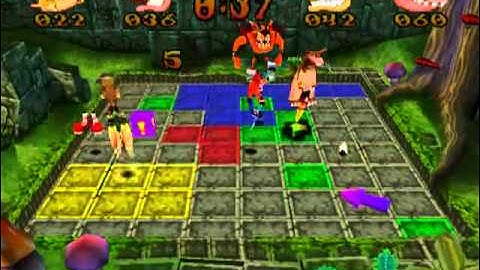 Crash Bash - 1-3 - POGO PAINTER - Gem