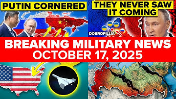 BREAKING RUSSIA UKRAINE CONFLICT NEWS - October 17th 2025