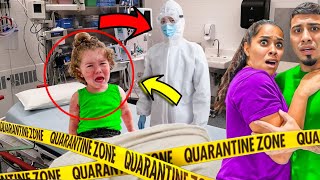 Our Daughter Got An UNKNOWN Virus! 😷 Whole Family Is Sick! 💔