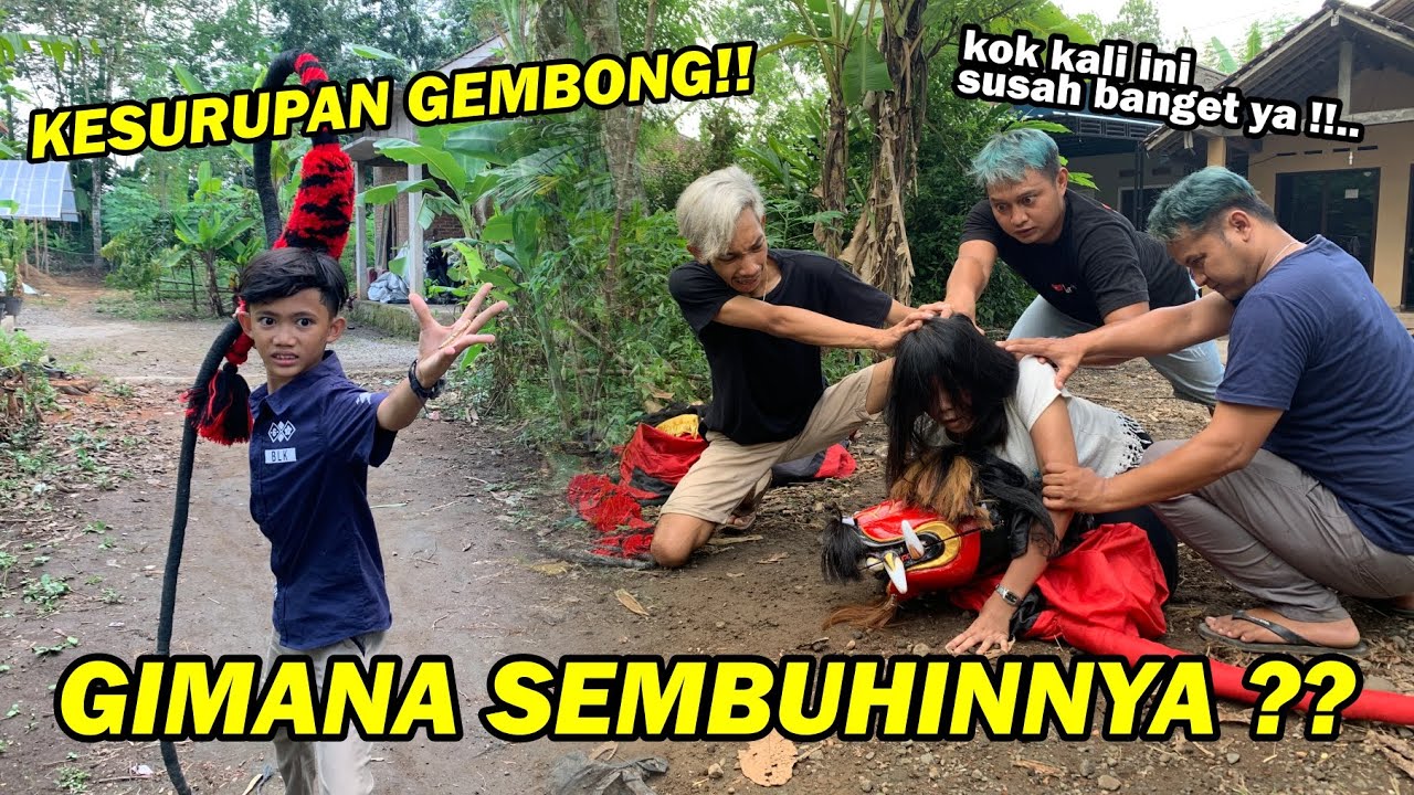 Cewek ini kesurupan Barongan !! TAPI GIMANA CARA SEMBUHINNYA ??