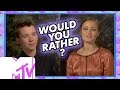 Asa Butterfield & Ella Purnell Play WOULD YOU RATHER: Peculiar Edition | MTV Movies