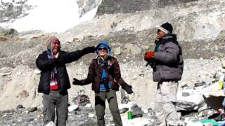 Dancing at Everest Base Camp