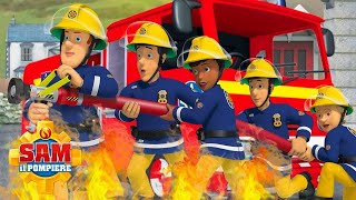 Praca zespołowa! |  Sam il pompiere ufficiale | Cartone animato per bambini