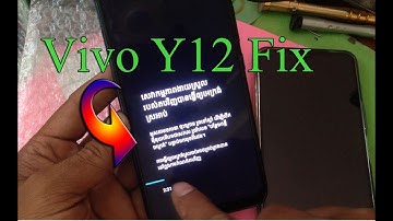 vivo y12, Vivo 1904  Error  screen and  still get sound back ​/  ​Vovo black Screen