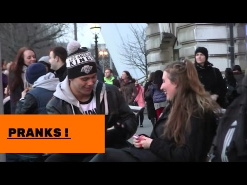 picking up girls with cheesy chat up lines.