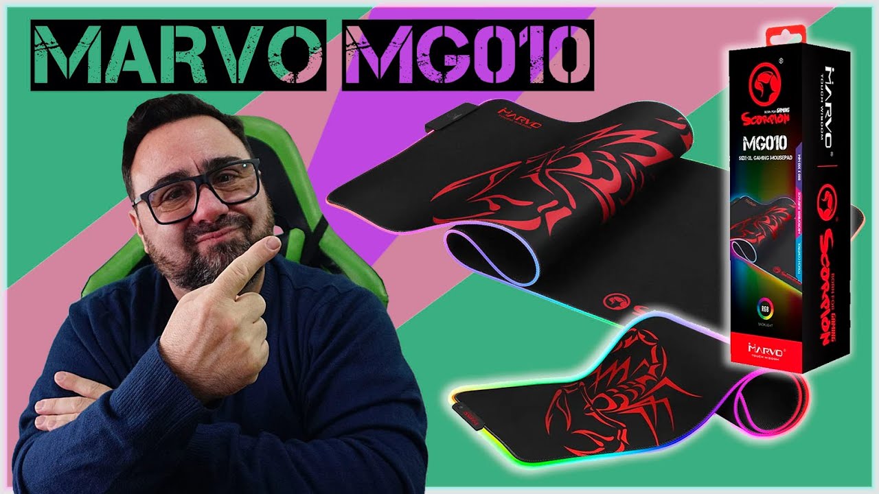 TAPIS SOURIS SCORPION XXL RGB MG10 - Business Post Computer