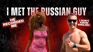 Download Lagu First Kenyan girl to meet the “famous “Russian guy  MP3