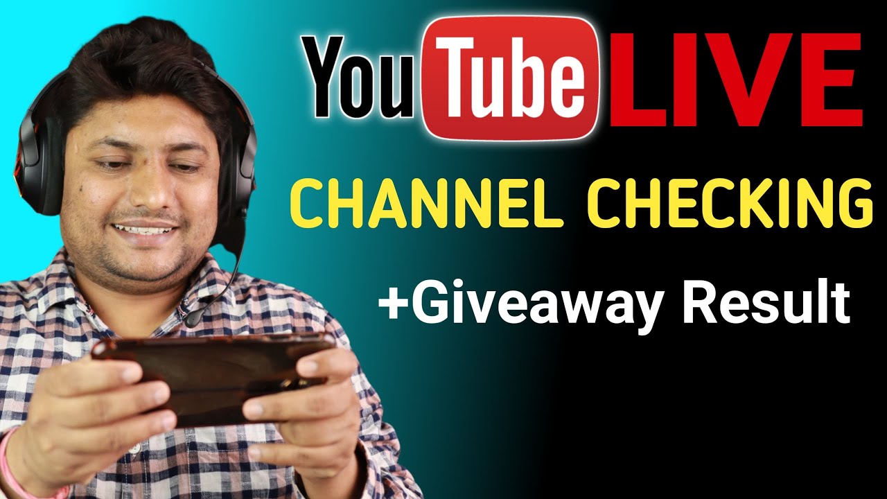 Sunday Channel Checking Live Stream & Giveaway Result | 25 July 2021
