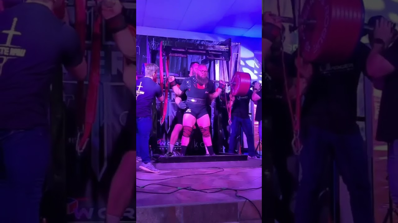 The South African ELITE Powerlifter Nicolaas du Preez International Debut ABS Pro 2023