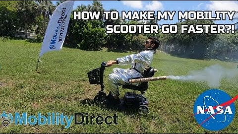 🛵How to Make a Mobility Scooter Go Faster!