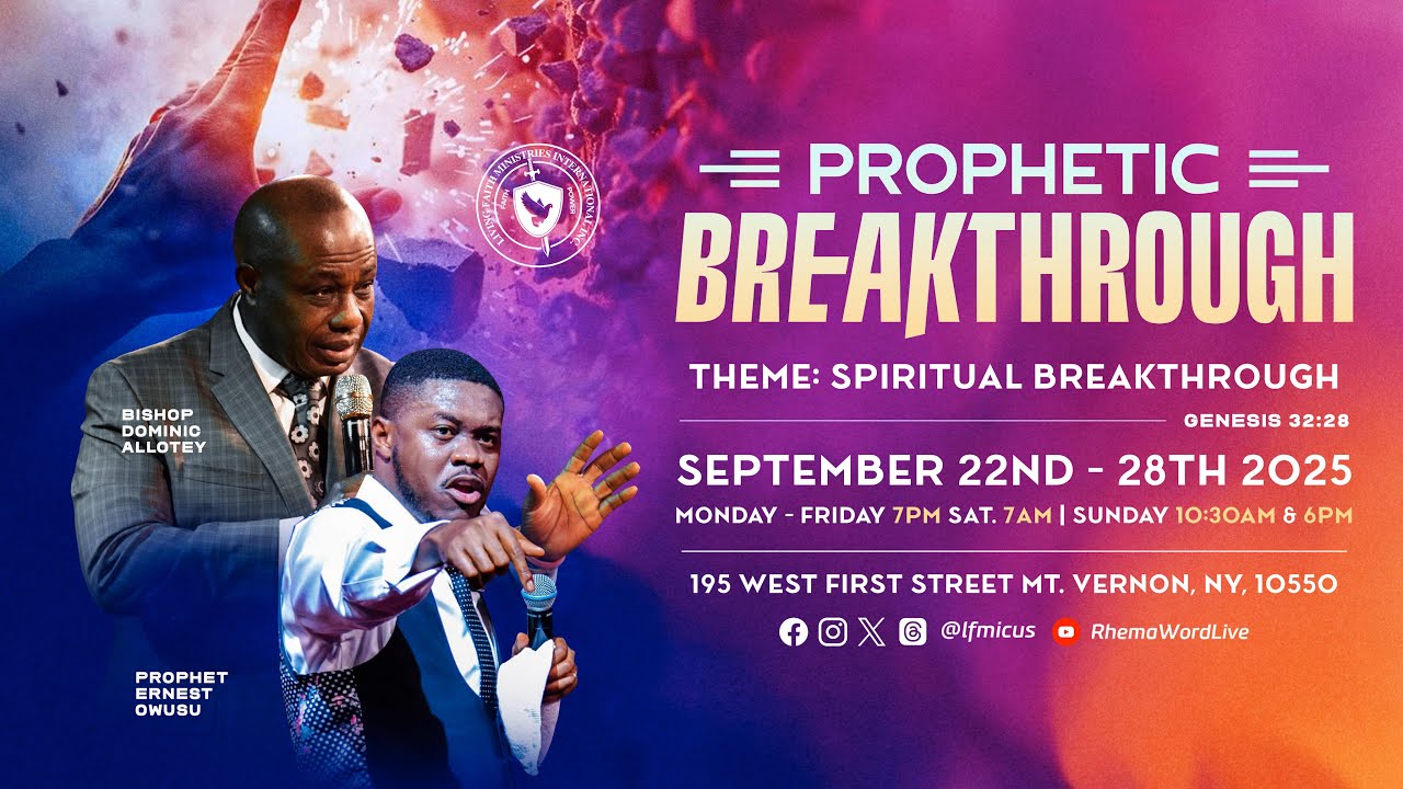 Prophetic Breakthrough | Jericho Hour | Prophet Ernest Owusu - YouTube