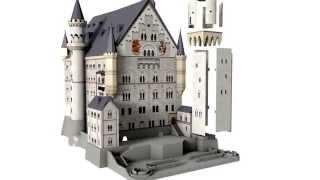 3D паззл Замок Нойшванштайн от Ravensburger