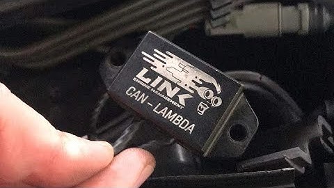 Link Can Lambda - Alternative install with capacitor