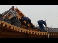 Hanok Construction, 한옥건축, Ceramic Roof, Roofing, 기와, 지붕